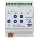 MDT AKS-0410.04S KNX Schaltaktor 4-fach 4TE REG 10 A...