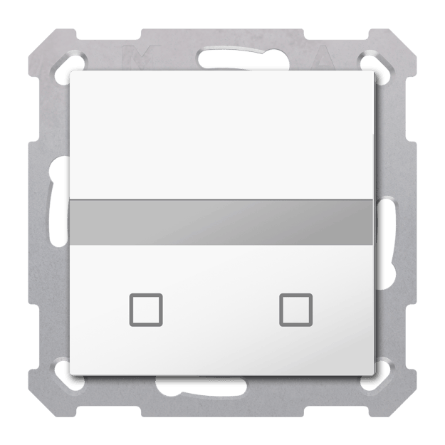 MDT BWM-55T02.03S KNX Bewegungsmelder/Automatikschalter TS 55 Secure Reinweiß glänzend