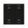 MDT TAL-55W2A06.02  Wippe für KNX Taster Light 55 2-fach Jalousie Schwarz matt