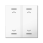 MDT TAL-55W2A02.02  Wippe für KNX Taster Light 55 2-fach Jalousie Reinweiß glänzend