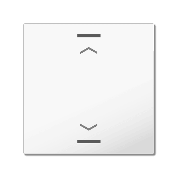 MDT TAL-55W1A02.02  Wippe für KNX Taster Light 55 1-fach Jalousie Reinweiß glänzend