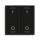 MDT TAL-55W2B06.02  Wippe für KNX Taster Light 55 2-fach Schalten Schwarz matt
