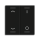 MDT TAL-55W2C06.02  Wippe für KNX Taster Light 55 2-fach Jalousie Schalten Schwarz matt