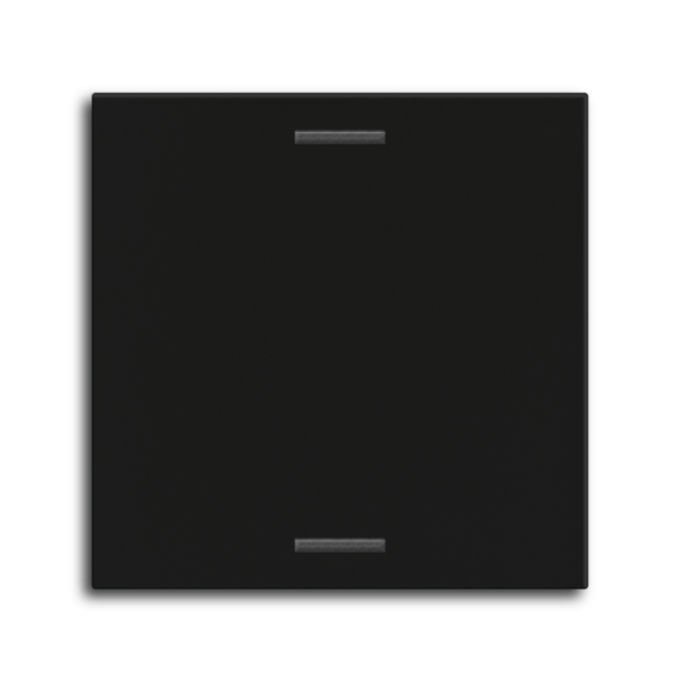 MDT TAL-55W1006.02  Wippe für KNX Taster Light 55 1-fach Neutral Schwarz matt