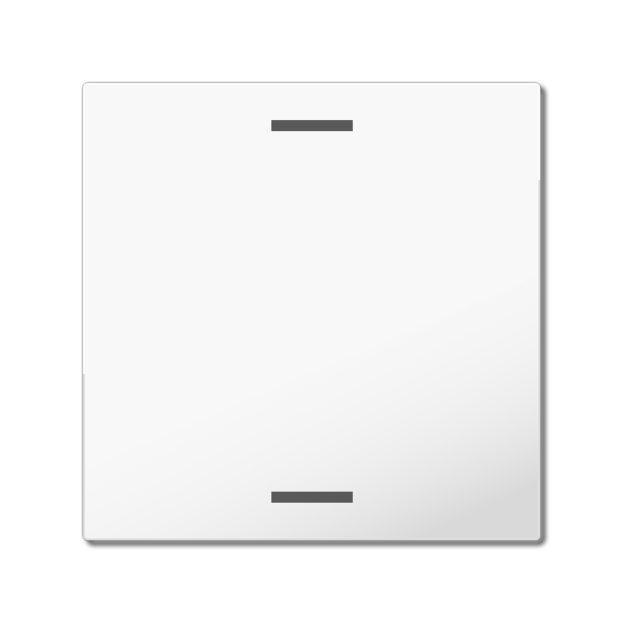 MDT TAL-55W1002.02  Wippe für KNX Taster Light 55 1-fach Neutral Reinweiß glänzend