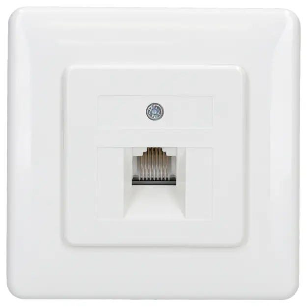 RKB 80000001 Netzwerkdose 1-fach Weiß