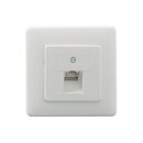 RKB 80000001 5Gbit Netzwerkdose 1-fach Weiß -...