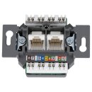 RKB 5Gbit Netzwerkdose 2-fach Up 0 passend für...