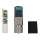 RKB 10Gbit Universalstecker RJ45 Cat.6A geschirmt - werkzeuglose Montage - 80000006