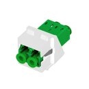 KB LWL Keystone LC-D OS2 APC weiß 80000009