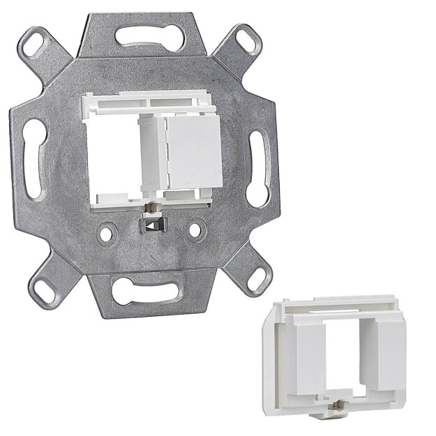 RKB Keystone Adapter weiß 80000012 für 1-2 Module UP
