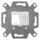 RKB 80000012 Keystone-Adapter Weiß