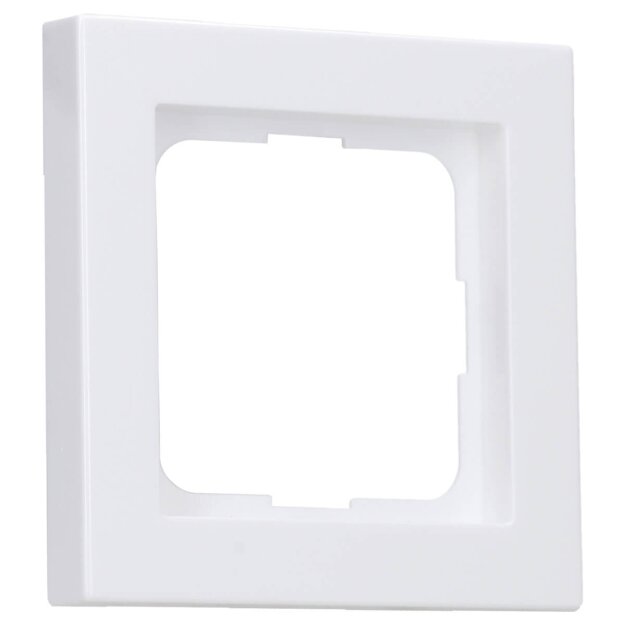 RKB Designrahmen 1-fach Weiß 80000026 für 55x55 mm Design-Zentralstücke