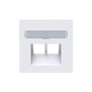 RKB 80000029 Design-Zentralstück UAE 2-fach Weiß