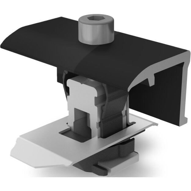 K2-Systems 2004545 K2 Endklemme 25-40 mm Schwarz