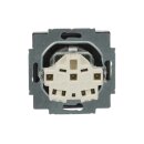 B-WARE Busch-Jaeger 20 EUCKS-866 SCHUKO® Steckdosen-Einsatz mit erh. Berührungsschutz (Edelstahl) Edelstahl 2CKA002013A5276