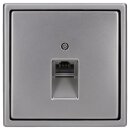 Jung Serie LS Komplett-Set Edelstahl: Cat.6A...