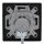 Jung Serie LS Komplett-Set Edelstahl: Cat.6A iso-Anschlussdose UAE-Cat.6A iso-8 Up 0 + ES2969-1UA Abdeckung f. IAE/UAE-Anschlussdose + ES2981 Rahmen 1-fach