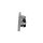 Jung Serie LS Komplett-Set Edelstahl: Cat.6A iso-Anschlussdose UAE-Cat.6A iso-8 Up 0 + ES2969-1UA Abdeckung f. IAE/UAE-Anschlussdose + 2x ES1520 SCHUKO Steckdose + ES2983 Rahmen 3-fach