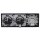 Jung Serie LS Komplett-Set Edelstahl: Cat.6A iso-Anschlussdose UAE-Cat.6A iso-8/8 Up 0 + ES2969-2UA Abdeckung f. IAE/UAE-Anschlussdose + 2x ES1520 SCHUKO Steckdose + ES2983 Rahmen 3-fach