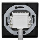 Jung Serie LS Komplett-Set Edelstahl: TAE-Anschlussdose TAE 3x6 NFN Up 0 rw + ES2969T Abdeckung f. TAE-Anschlussdose + ES2981 Rahmen 1-fach