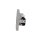 Jung Serie LS Komplett-Set Edelstahl: Antennensteckdose EDU 04 F + ES2990TV Abdeckung f. Antennen-Steckdose + ES1520 SCHUKO Steckdose + ES2982 Rahmen 2-fach