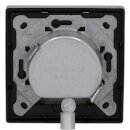 Jung Serie LS Komplett-Set Edelstahl: Triax EDA 302 F Antennendose 3-Loch Stichdose SAT/TV/R + ES2990SAT Abdeckung f. SAT-TV-Steckdose + ES2981 Rahmen 1-fach