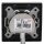 Jung Serie LS Komplett-Set Edelstahl: Antennensteckdose 4-Loch Stichdose ASTRO GUT 400 + ES2990-4SAT2 Abdeckung f. SAT-TV-Steckdose Ankaro + ES2981 Rahmen 1-fach