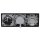 Jung Serie LS Komplett-Set Edelstahl: Antennendose 3-Loch SAT/TV/R + ES2990SAT Abdeckung + Cat.6A iso-Anschlussdose iso-8/8 Up 0 + ES2969-2UA Abdeckung + ES1520 Steckdose + ES2983 Rahmen 3-fach