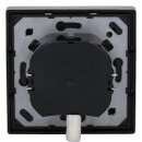 Jung Serie LS Komplett-Set Edelstahl: 1730DD Drehdimmer Standard LED + ES1740 Abdeckung mit Drehknopf + ES2981 Rahmen 1-fach