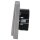 Jung Serie LS Komplett-Set Edelstahl: 1710DE Tastdimmer Standard LED + ES1700 Steuertaste Standard + ES2981 Rahmen 1-fach