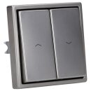 Jung Serie LS Komplett-Set Edelstahl: 509VU...