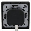Jung Serie LS Komplett-Set Edelstahl: RTR230 Raumthermostat (Öffner) 230 V + ES1749 Abdeckung für Raumtemperaturregler-Einsätze + ES2981 Rahmen 1-fach