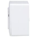 RKB Netzwerkdose / Datendose LAN mit Unterputz-Abdeckung reinweiß 80000001 + Aufputz-Adapter  80000092, 5 Gbit/s, 1-fach RJ45