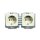 Busch-Jaeger 20-2 EUC-212-503 SCHUKO® Doppelsteckdosen-Einsatz 2-fach Busch-Duro®2000 SI Weiß 2CKA002014A1472