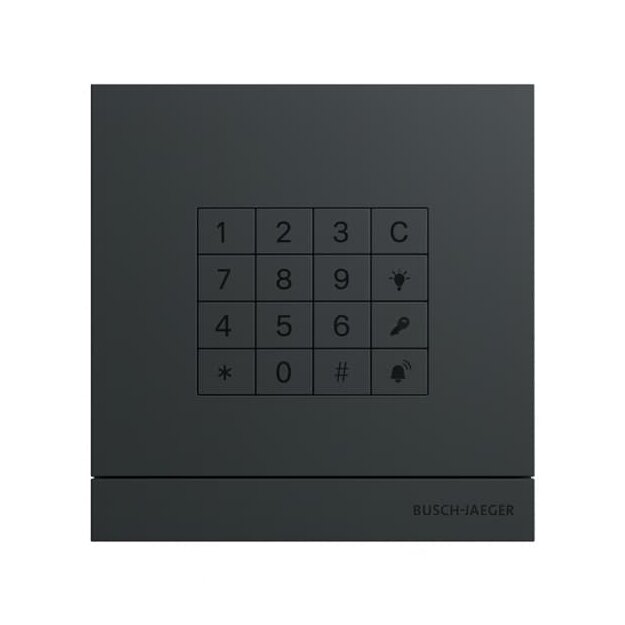 Busch-Jaeger 83100/71-681 Außenstation mit Tastaturanthrazit 2CKA008300A1450
