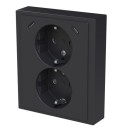 Busch-Jaeger 202EUJRB2USBC-81 SCHUKO® USB-Doppelsteckdose Safety+ mit 2x USB C 2TKA00006019