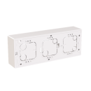 Busch-Jaeger 1713-914 Aufputz Gehäuse 3-fach Gehäuse Hohe Bauform Busch-balance® SI 2TKA00005513