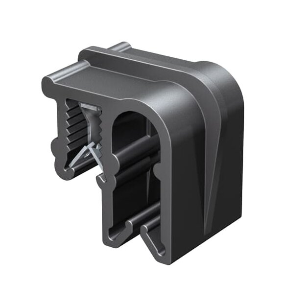 ABB EK-MPEC4 Edge Clip 0,7-3mm Profil Befestigung seitlich direkte Kabeldurchführung 7TCA084035R0005