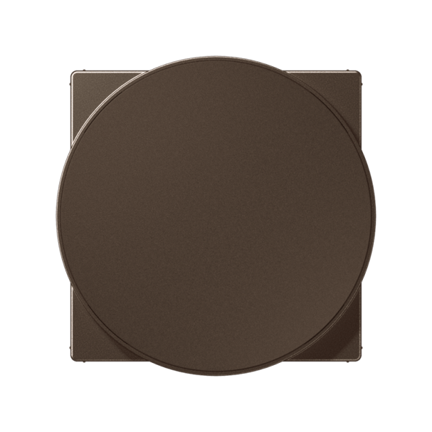 JUNG AWCMAGMO Magnetic Charger Abdeckung Serie A Mokka für induktives und kabelloses Laden