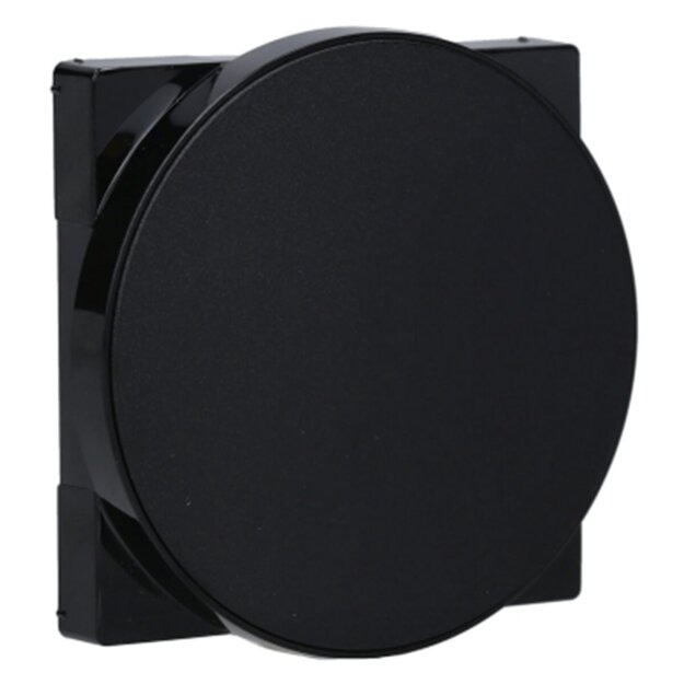 JUNG AWCMAGSW Magnetic Charger Abdeckung Serie A Schwarz für induktives und kabelloses Laden