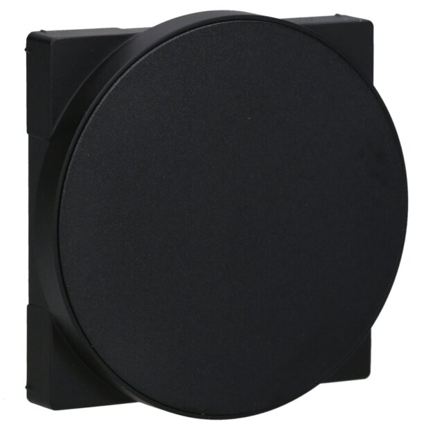 JUNG AWCMAGSWM Magnetic Charger Abdeckung Serie A Schwarz Matt für induktives und kabelloses Laden