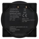 JUNG AWCMAGSWM Magnetic Charger Abdeckung Serie A Schwarz Matt für induktives und kabelloses Laden