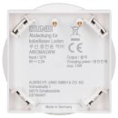 Jung AWCMAGWW Magnetic Charger Abdeckung Serie A Alpinweiß für induktives und kabelloses Laden