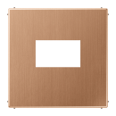 Jung BRG1969USB 1fach Metall PVD-beschichtet Serie LS...