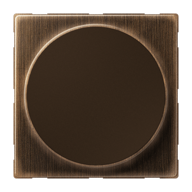 JUNG MEWCMAGAT Magnetic Charger Abdeckung LS Messing antik für induktives und kabelloses Laden