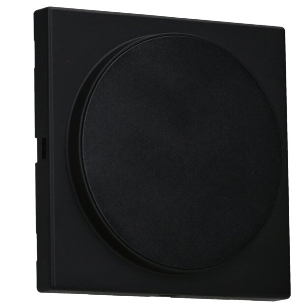 JUNG LSWCMAGSWM Magnetic Charger Abdeckung LS Schwarz Matt für induktives und kabelloses Laden