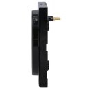 JUNG LSWCMAGSW Magnetic Charger Abdeckung LS Schwarz für induktives und kabelloses Laden