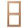 Jung LSZBRG982BF Rahmen 2fach LS ZERO Metall PVD-beschichtet Bronze gebürstet Aufputz