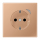 Jung BTBRG1521SE-L JUNG HOME SCHUKO® Aufputz Steckdose Energy 16 A 250 V ~ mit Funktionsanzeige Safety Plus Serie LS Bronze gebürstet